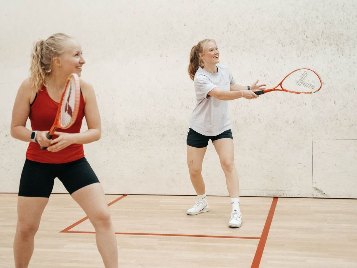 Squash in Kornwestheim- 2 Spieler sind bereit